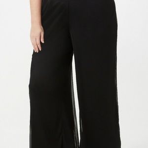 Mesh Palazzo Pants